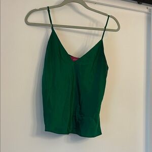 Chic Green Camisole Top